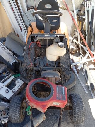 Tractor cortacésped usado