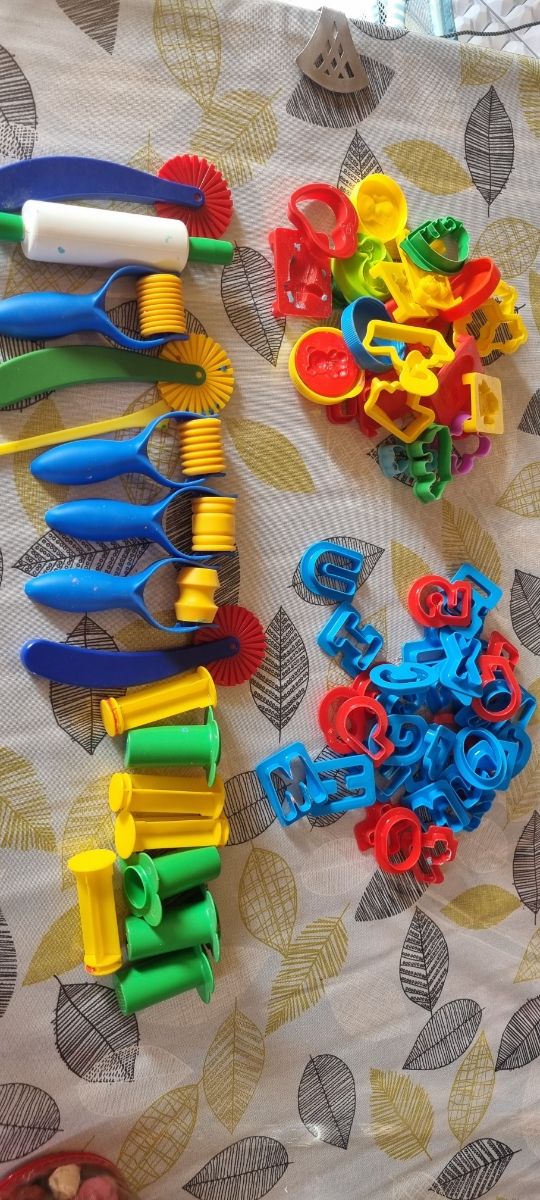 Set Plastilina: Cortadores+Rodillos
