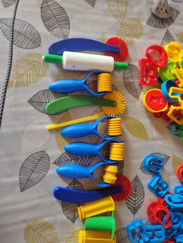 Set Plastilina: Cortadores+Rodillos