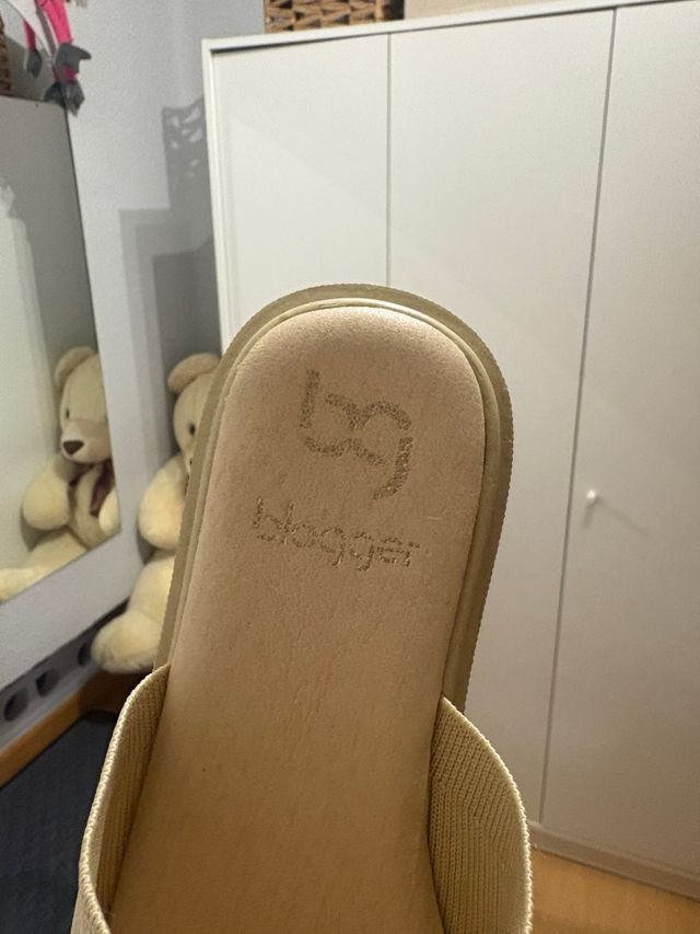 Sandalias Blooper beige plataforma