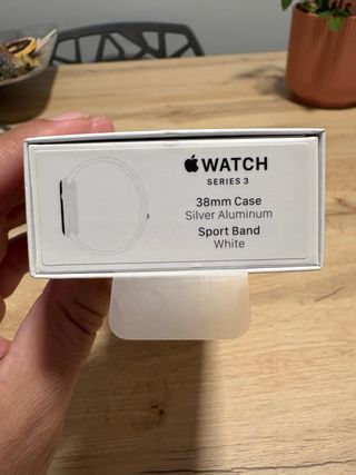 Apple Watch Serie 3 - 38mm Plata
