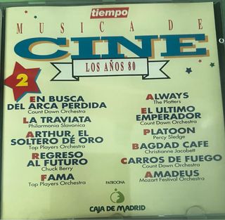Música Cine Años 80. Número 2 de la colección.