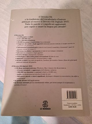 Dizionario Devoto Oli