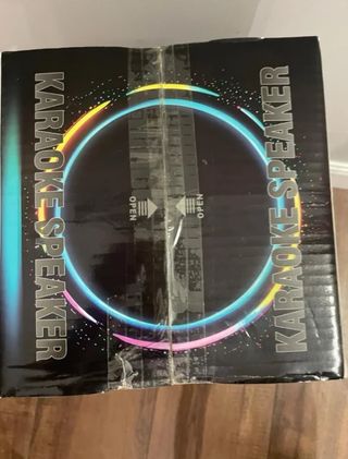 Altavoz + Karaoke DHG E-333 con Luces Led SIN USAR