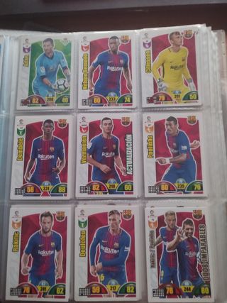 Adrenalyn 17/18 con 418 cromos