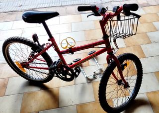 Bicicleta niño/a robusta + ruedas