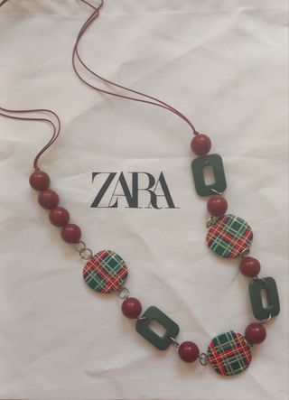 Collar Zara - Rojo & Verde