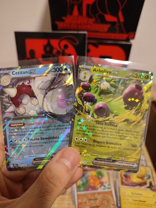 Lote Pokémon TCG Etb rivales predestinados