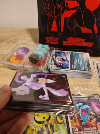 Lote Pokémon TCG Etb rivales predestinados