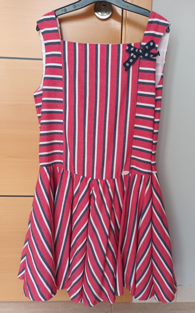 Vestido rayas niña