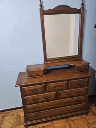 Mueble tocador con espejo