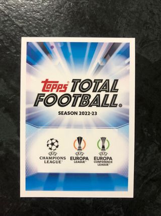 Julian alvarez rookie ucl topps total football /8