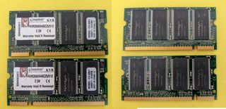 Kingston KVR266X64SC25/512 2x512MB DDR1 RAM