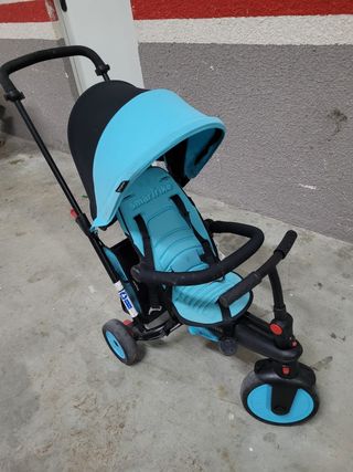 Smartrike triciclo azul paseo