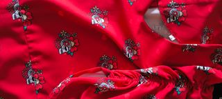 Vestido Aire Retro rojo