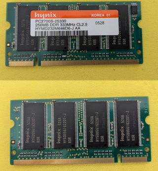 RAM Hynix 256MB PC2700S