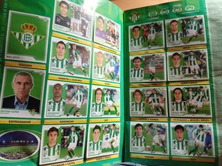 Álbum Liga 07-08: cromos fútbol