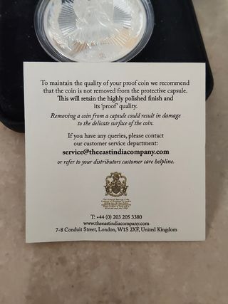 Moneda Angel: Onza plata Edicion
Limitada