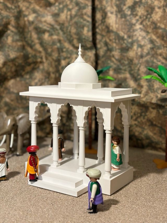 Templete árabe Playmobil Belén