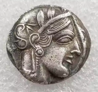 MONEDA ANTIGUA GRECIA -REPLICA-