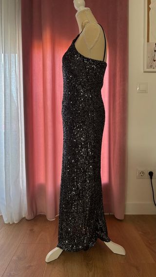 Vestido lentejuelas fiesta talla S