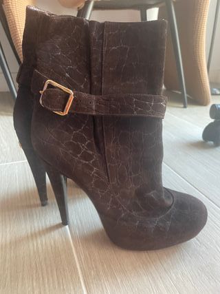 Botas altas Casadei Blade negras