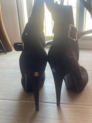Botas altas Casadei Blade negras