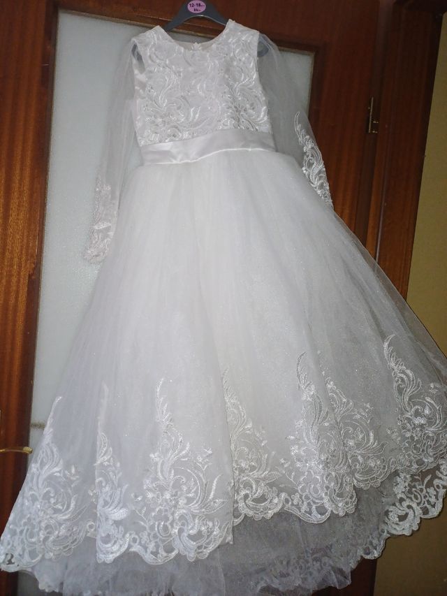 Vestido niña boda 8-9 años