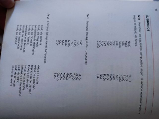 Formulación Inorgánica