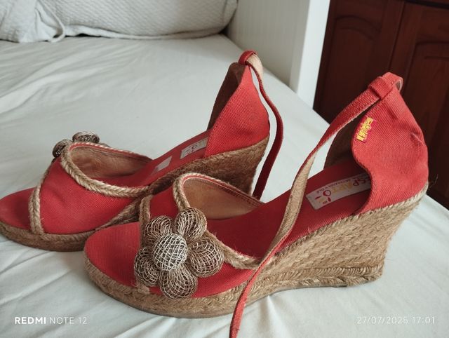 Alpargatas Flamenca sevillana Rocío zapatos flamen
