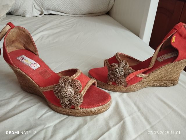 Alpargatas Flamenca sevillana Rocío zapatos flamen