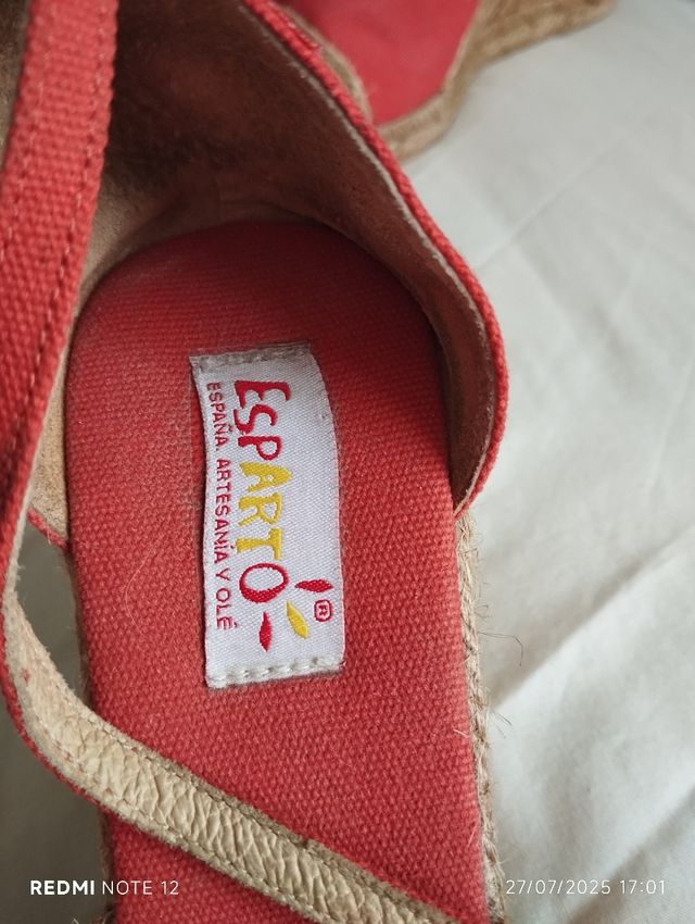 Alpargatas Flamenca sevillana Rocío zapatos flamen