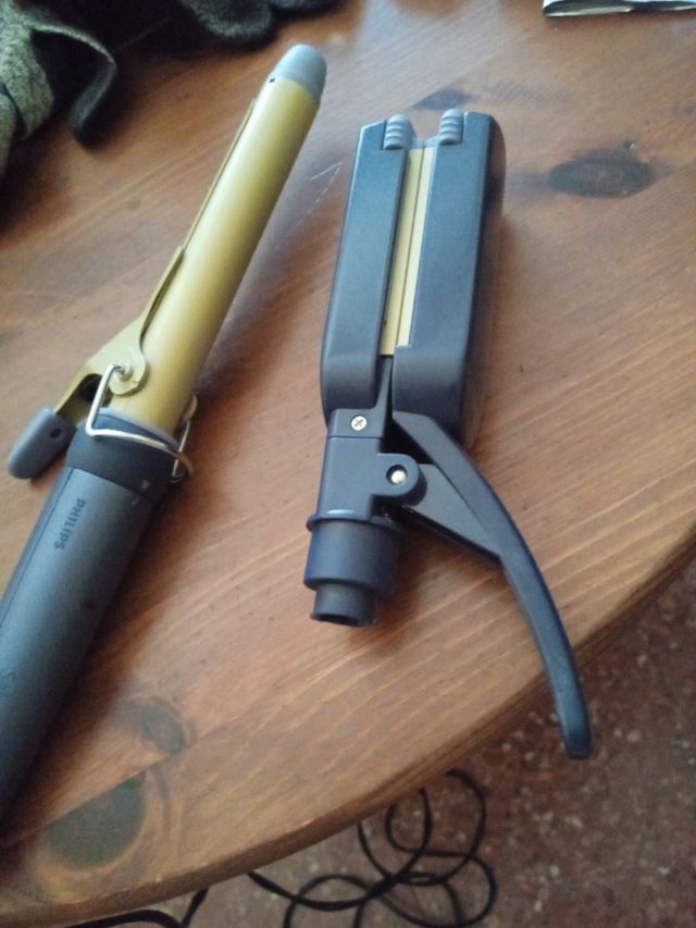 Plancha rizadora Philips