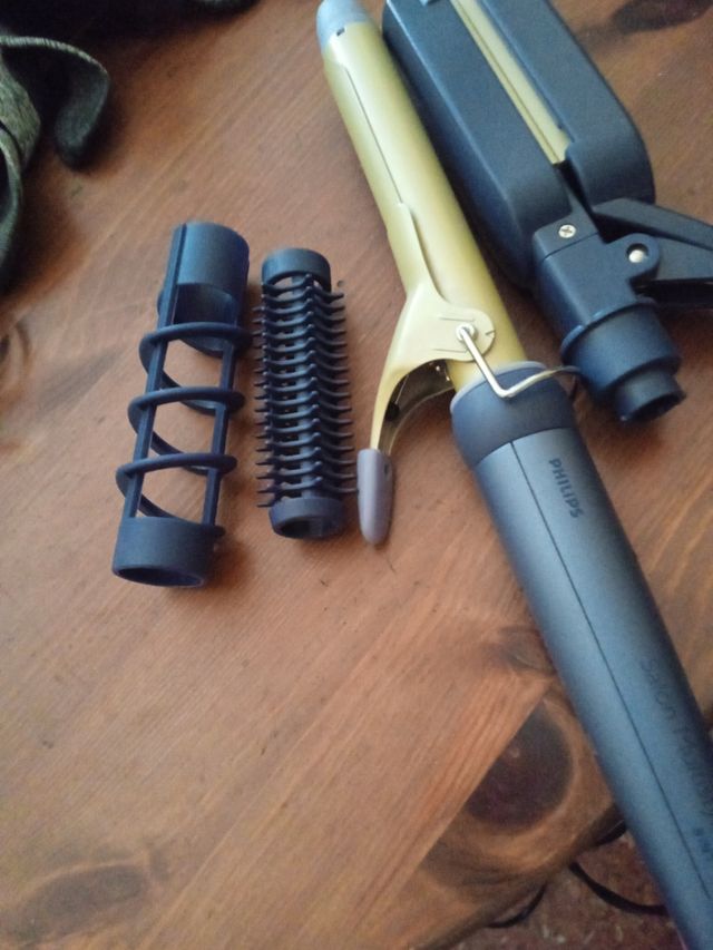 Plancha rizadora Philips