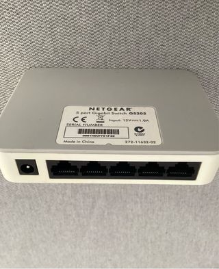 Switch NETGEAR GS205 5 puertos Gigabit