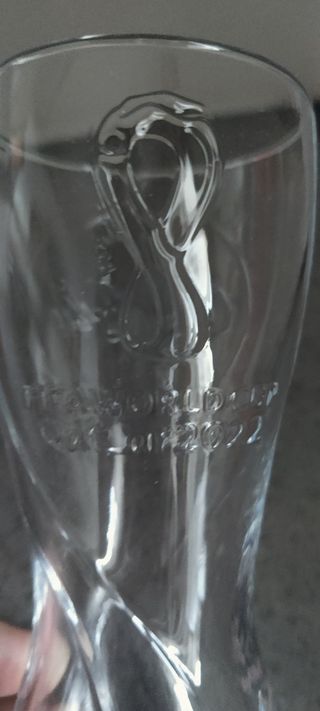 Lotto 2 Bicchieri di Vetro Coca Cola fifa 2022