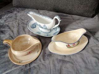 Salseras antiguas Porcelana