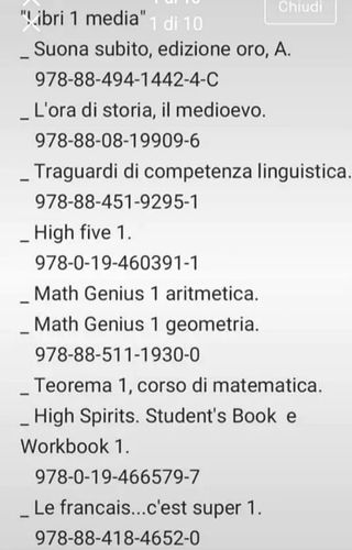 Libri scolastici