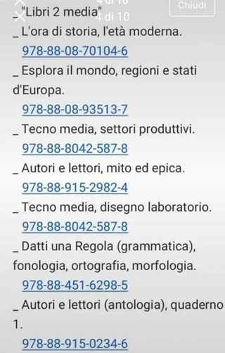 Libri scolastici