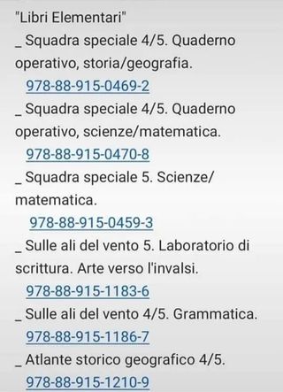 Libri scolastici