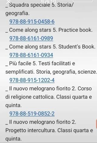 Libri scolastici