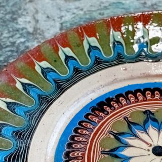 Keramika MIS Serbia vintage wall plate 