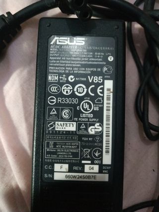 Cargador ASUS 19V - Adaptador AC