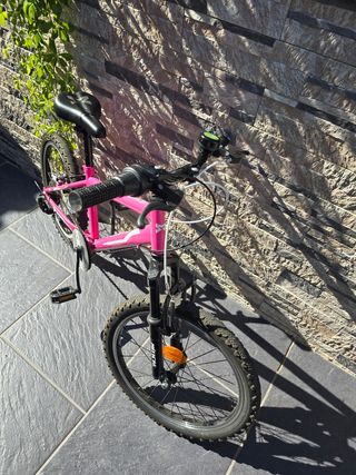 Bicicleta niña 20" rosa