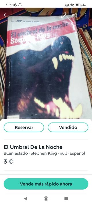Lote 4 libros Stephen King
