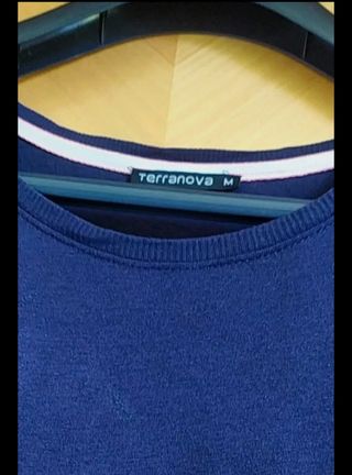 T-shirt blu donna M - T-shirt lunga