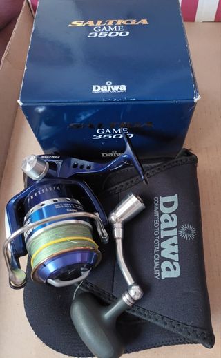 Carrete Daiwa Saltiga 3500 está impecable