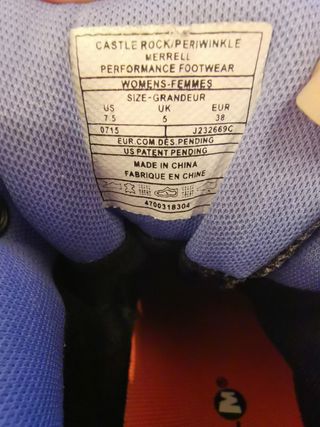 Botas Merrell Senderismo - Talla 38