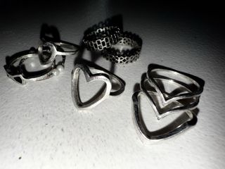 Anillos una mano - Talla única 