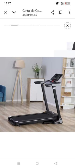 Cinta correr plegable 122x71cm